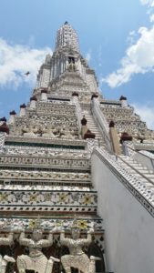 Treppe am Tempel Wat Arun