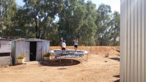 Trampolinspringen in Louth